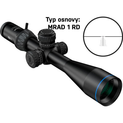 Puškohled Optika6 4,5-27x50 RD FFP