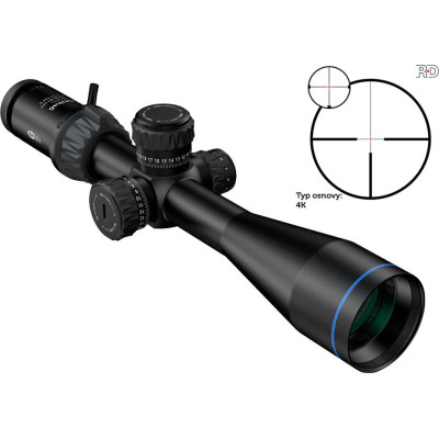 Puškohled Optika6 4,5-27x50 RD SFP