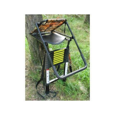 teleskopický žebřík pro myslivce