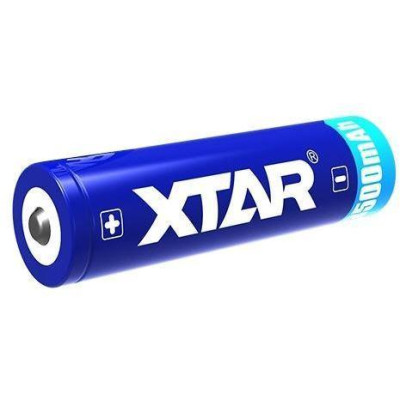 Baterie s ochranou Xtar 18650, 3500mAh Li-ion, 3,7V