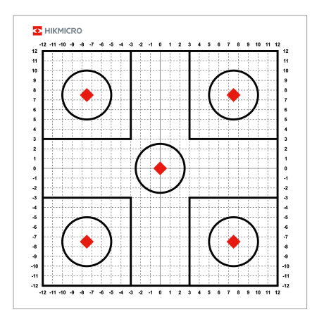 HIKMICRO sada termovizních nastřelovacích terčů
