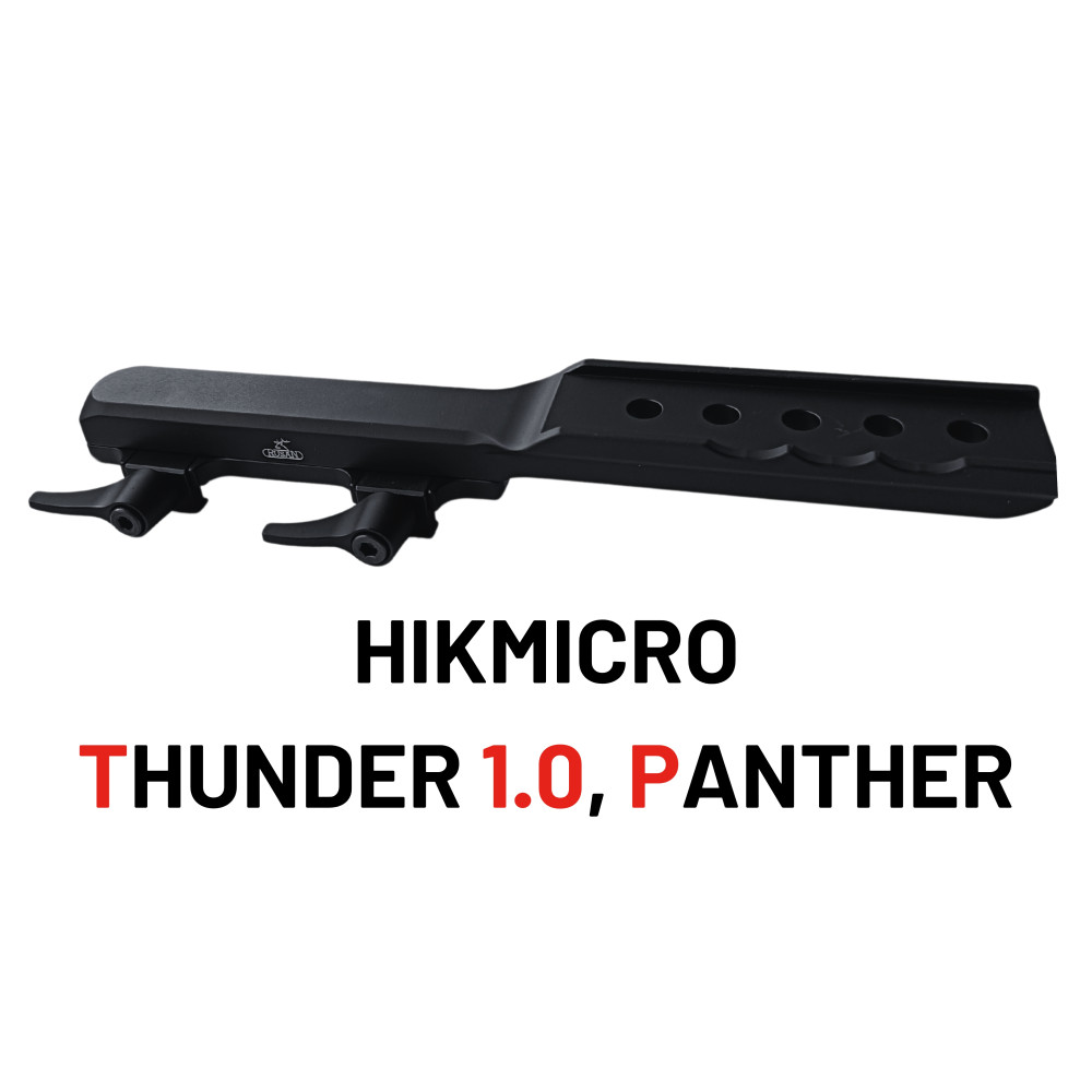 Rusan Rychloupínací montáž na picatinny/weaver pro HIKMICRO THUNDER 1.0, PANTHER 1.0, 2.0 Rusan Rychloupínací montáž na picatinny/weaver pro HIKMICRO THUNDER 1.0, PANTHER 1.0, 2.0