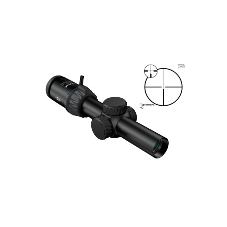 Puškohled Optika6 1-6x24 RD SFP