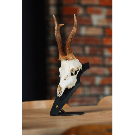 Kovová podložka Srnec – podložka pod trofej s nábojnicí