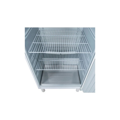 Drátěný rošt pro přehledné uskladnění baleného masa a ostatního zboží ve variantách dle typu chladící skříně.