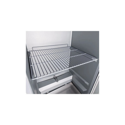 Drátěný rošt pro přehledné uskladnění baleného masa a ostatního zboží ve variantách dle typu chladící skříně.