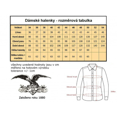 Dámská halenka s krátkým rukávem ze 100% bavlny.