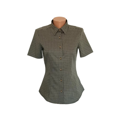 Dámská halenka s krátkým rukávem ze 100% bavlny.