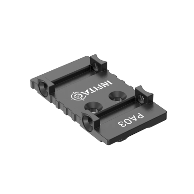 Infitac PA03 Glock MOS Pistol Adapter je montážní adaptér určený speciálně pro pistole Glock s platformou MOS