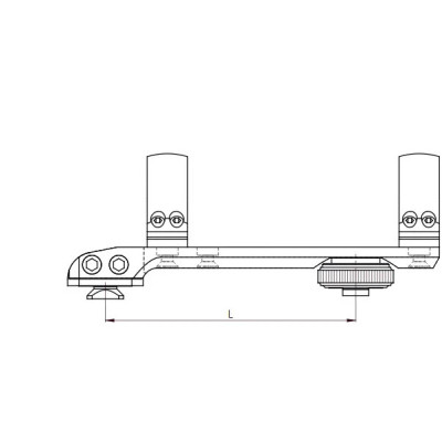 Montáž Recknagel jednodílná bez kamenů pro termovize / noční vidění 109mm BH 24,5