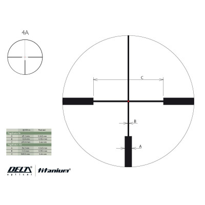Delta Optical Titanium 2,5-10x56 HD Di