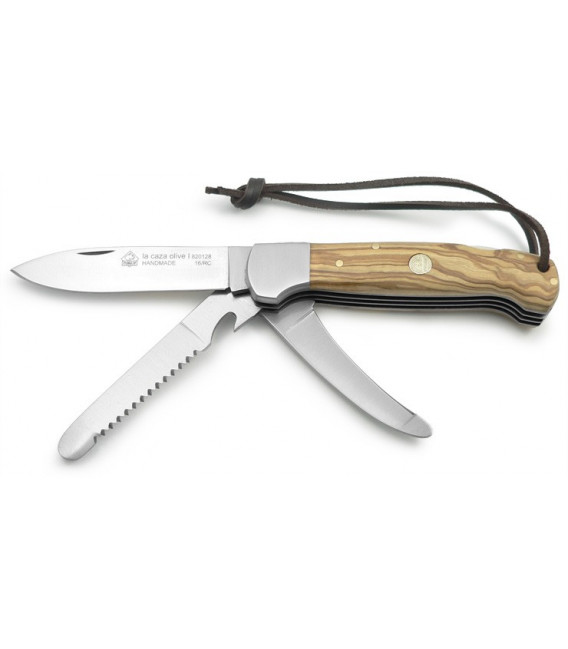 Lovecký kapesní nůž  PUMA IP la caza olive I