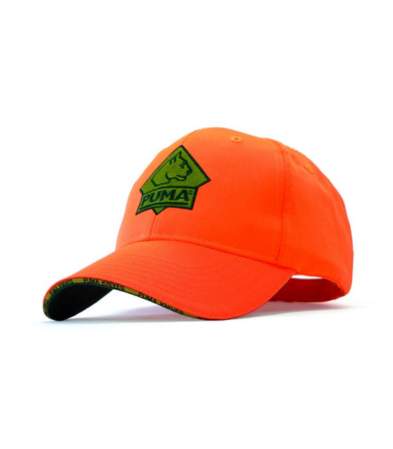 Kšiltovka logo PUMA neon orange