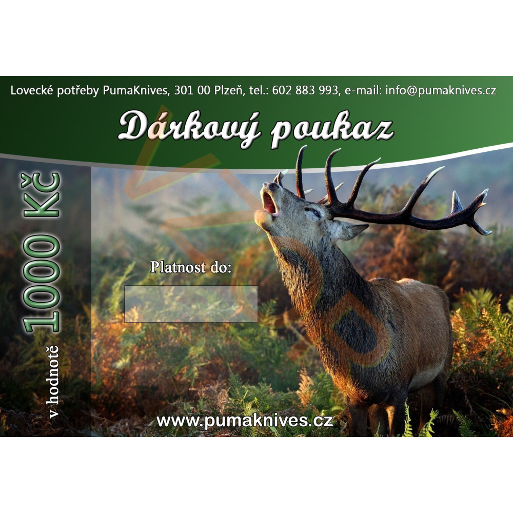 Dárkový poukaz 1000,-Kč Dárkový poukaz 1000,-Kč