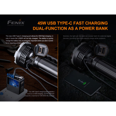 Nabíjecí LED svítilna Fenix LR80R